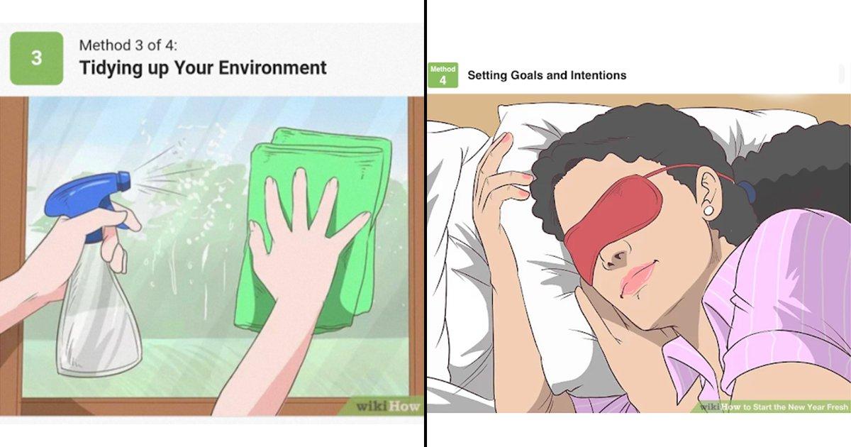 This Wholesome WikiHow Article On How To Start A New Year Is All We Need