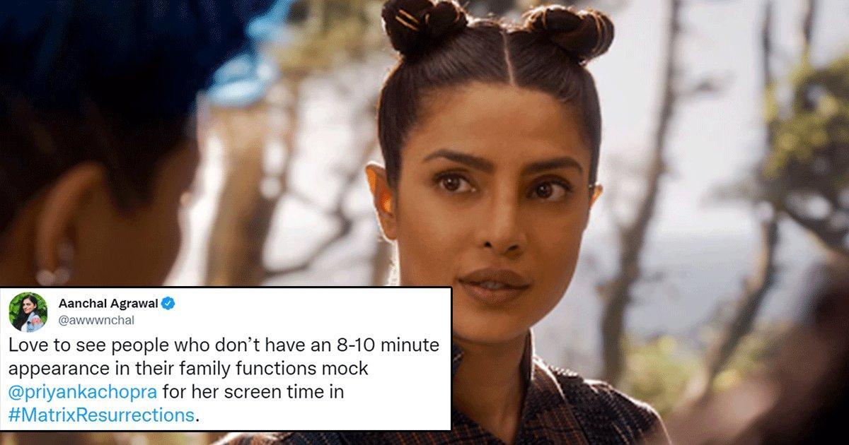 It Is The Effing Matrix: Desis Defend PC After She Gets Trolled For Her Blink & Miss Appearance