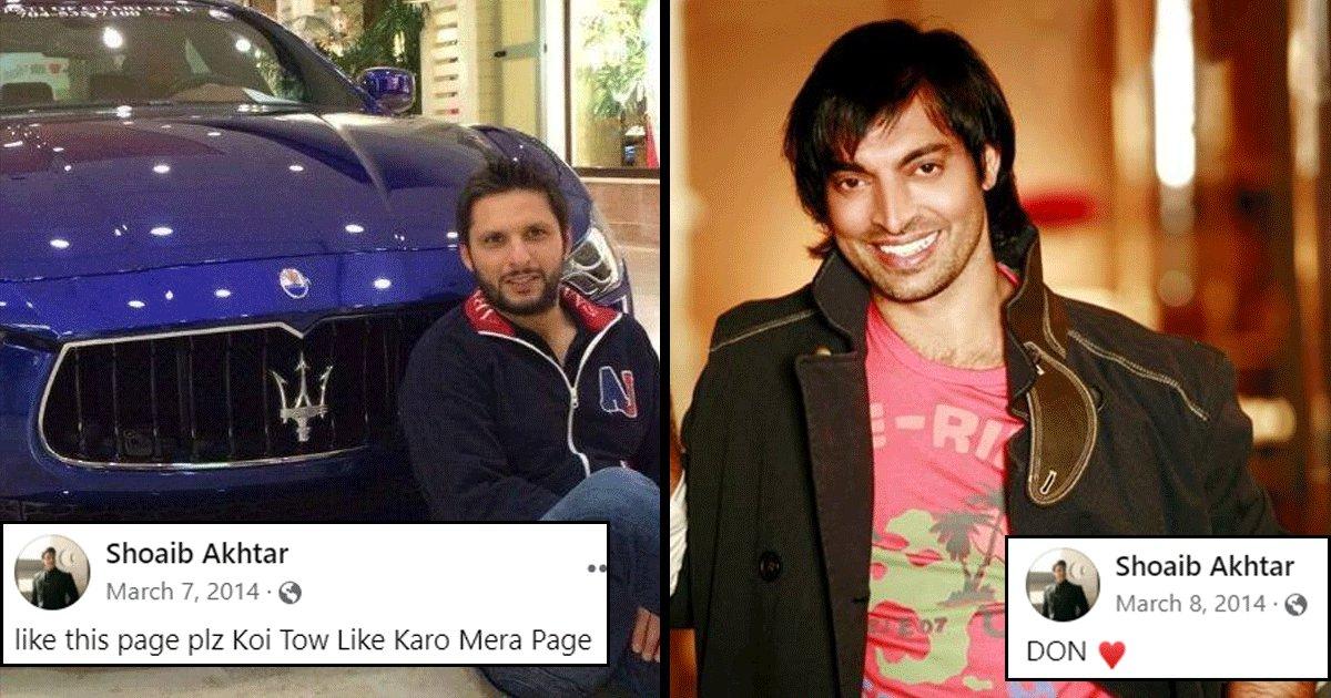 We Dug UP Old Posts From Shoaib Akhtar’s FB & They’re As Entertaining As His YouTube Videos