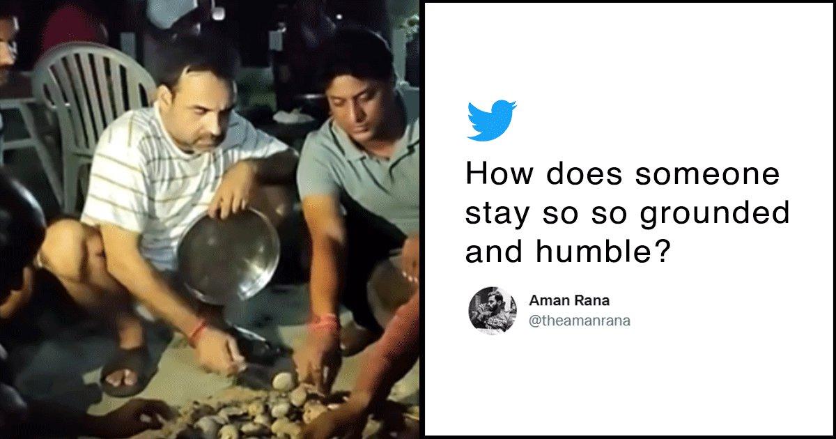 Pankaj Tripathi Taking Time Off Work To Visit His Village & Make Litti Chokha Is Truly Wholesome