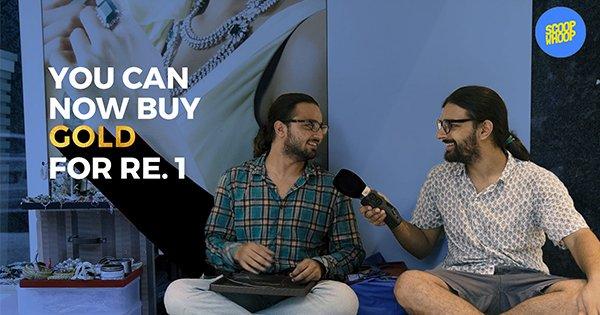 You Can Now Buy Gold For Re. 1