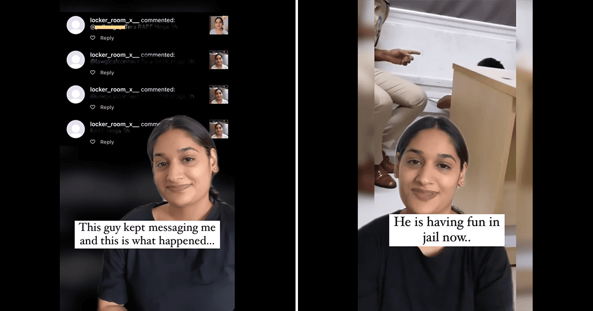 This Woman Got A Man Arrested After He ‘Casually’ Sent Her Rape Threats