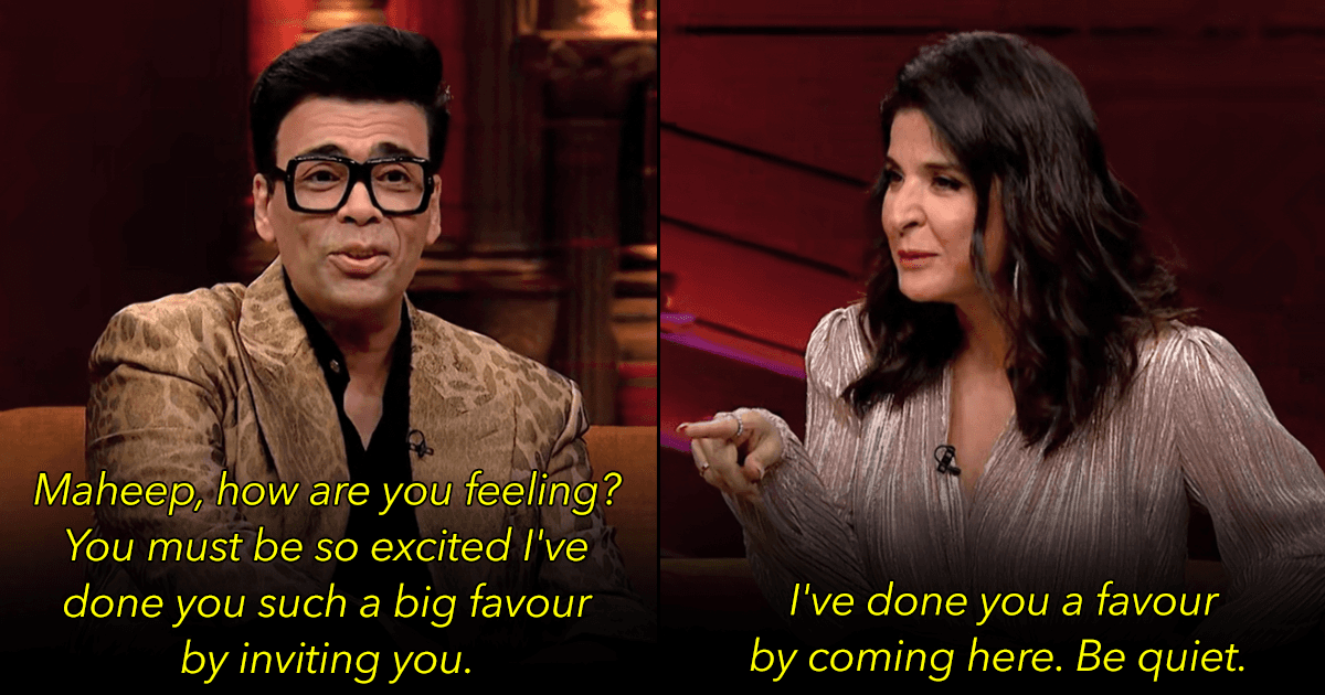 10 Maheep Kapoor Moments In Koffee With Karan That Prove She’s The Rockstar Of The Group