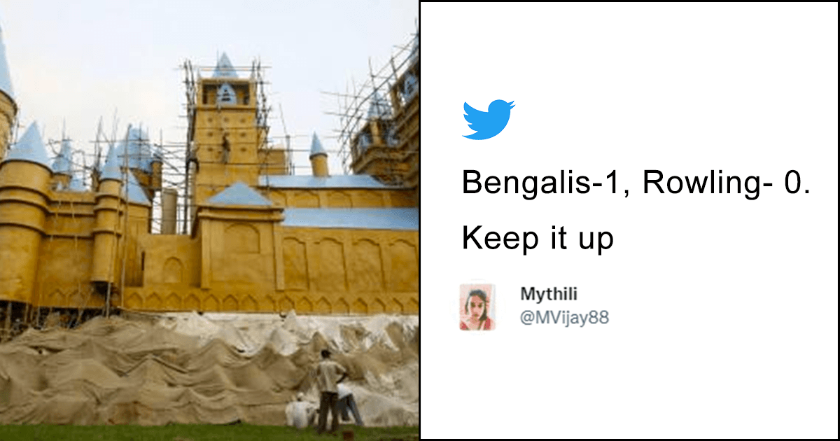 Throwback To The Time When JK Rowling Sued A Kolkata Committee For Harry Potter Themed Pandal