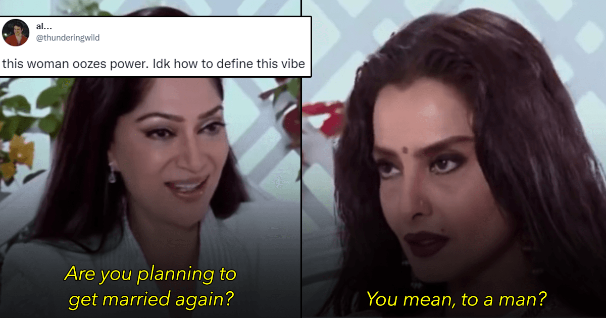 Rekha Asking Why Couldn’t She Marry A Woman Proves The Queen Was Always Way Ahead Of Her Time