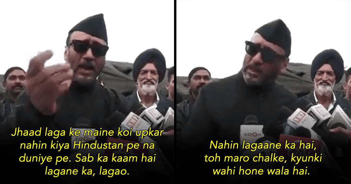 Greta Thunberg Who? Desis Ask After Video Of Jackie Shroff Asking People To Plant Trees Goes Viral