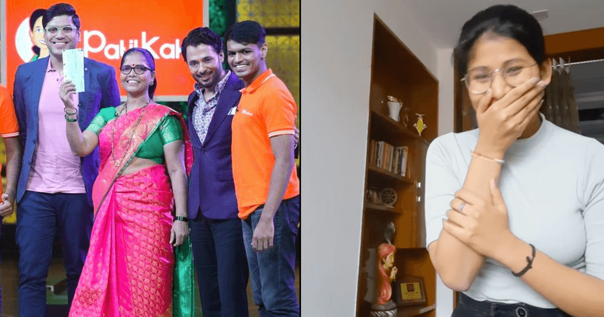 This Designer’s Heartwarming Reaction On Being Appreciated By Shark Tank India Judges Is Going Viral