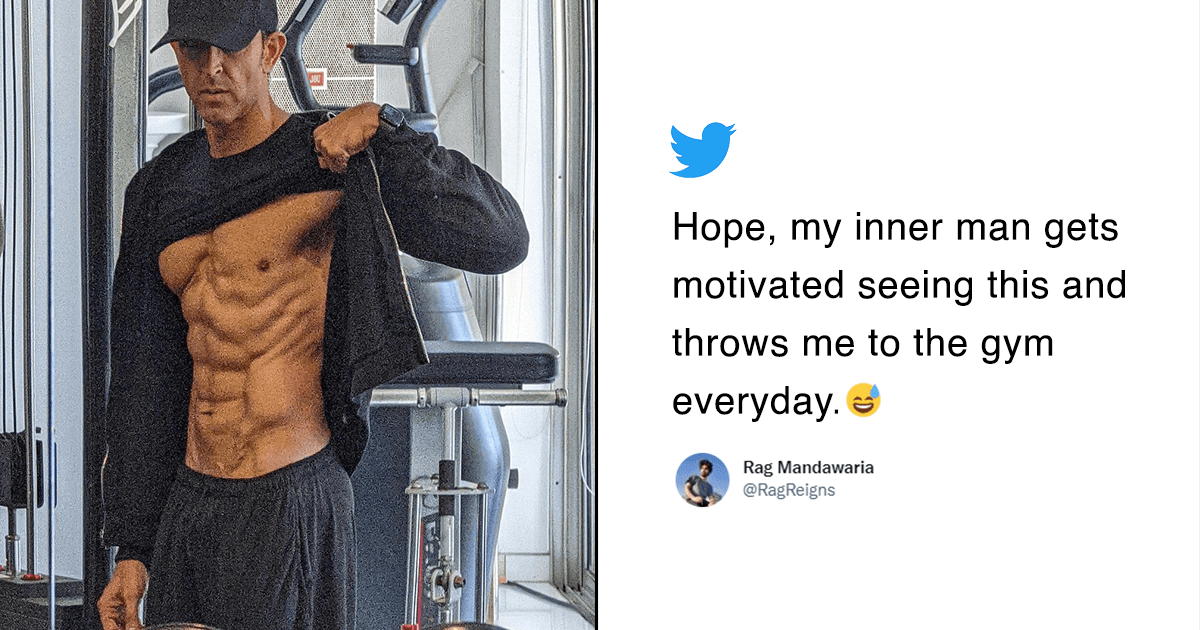 Hrithik’s Flaunting His Abs & We’re Eating Biscuits In A Blanket. Hamara Kuch Nahin Ho Sakta