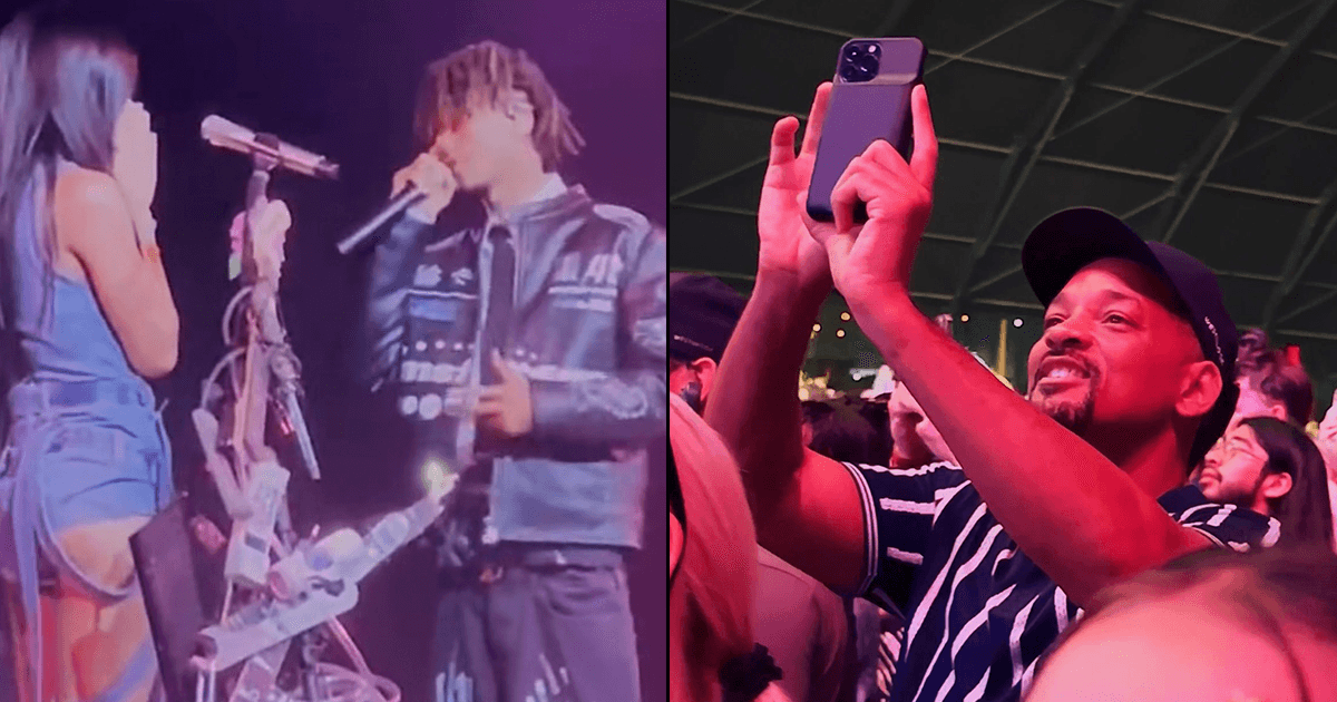 Watch: Proud Dad Will Smith Records His Kids Performing At Coachella