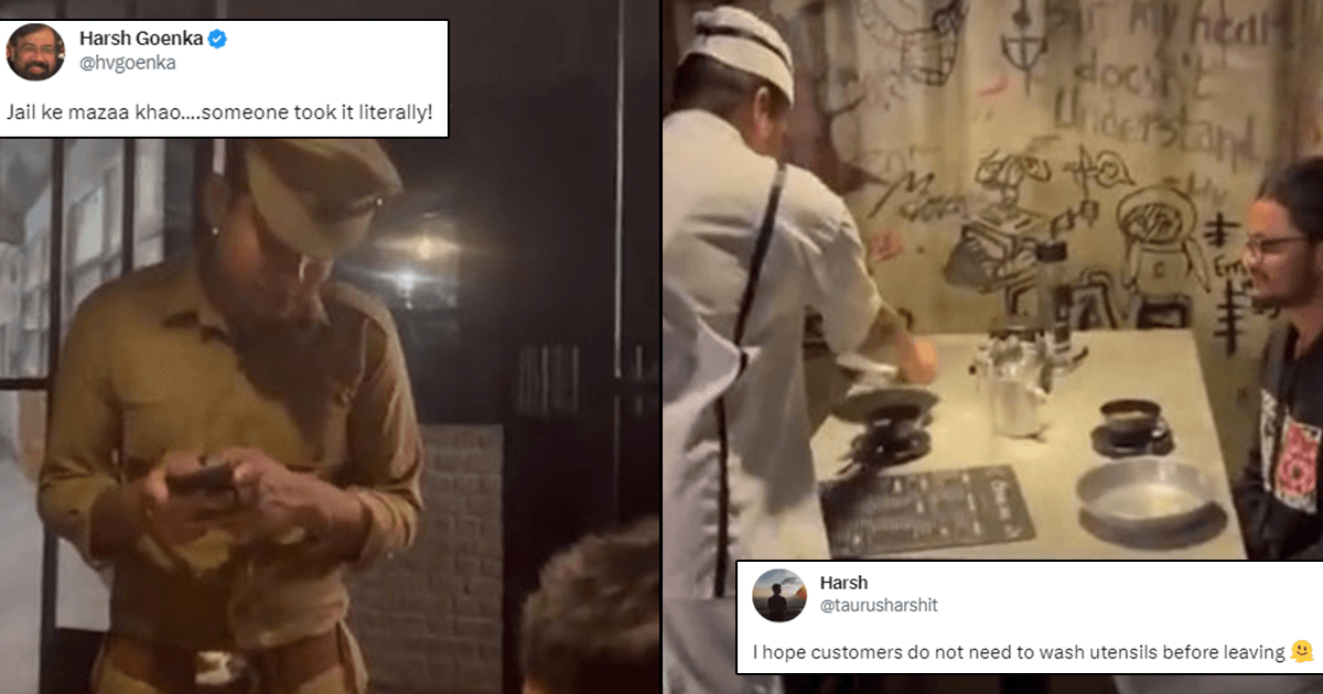 ‘Dining Behind Bars’: Bengaluru Restaurant Takes Customers To Jail With Unique Dining Experience