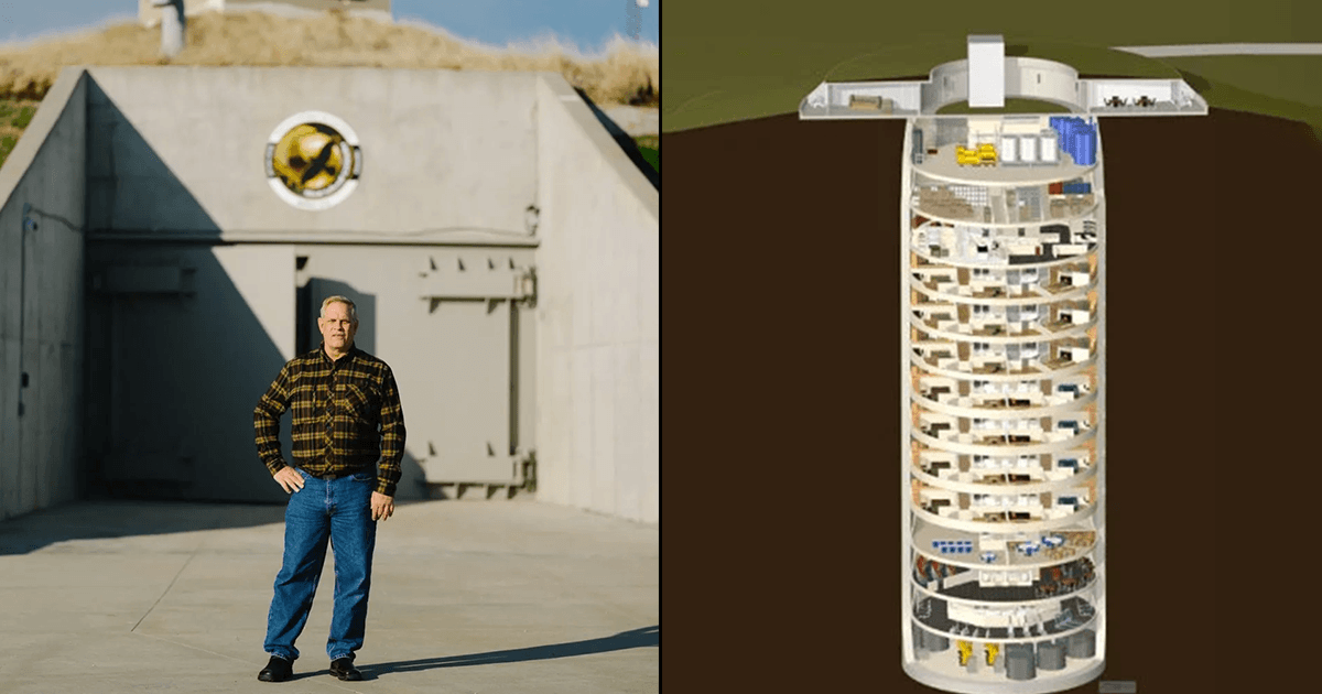 A US Man Created A 15-Floored Underground Luxurious ‘Survival Condo’ To Survive The End Of The World