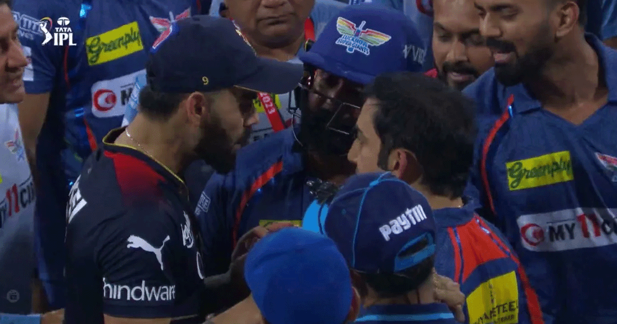 Here’s What Virat Kohli & Gautam Gambhir Allegedly Said To Each Other During The Verbal Spat