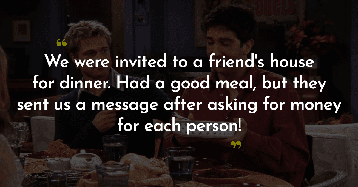 A Man Throws Grand Dinner Party For Friends, Later Asks For ₹2,000 Per Person