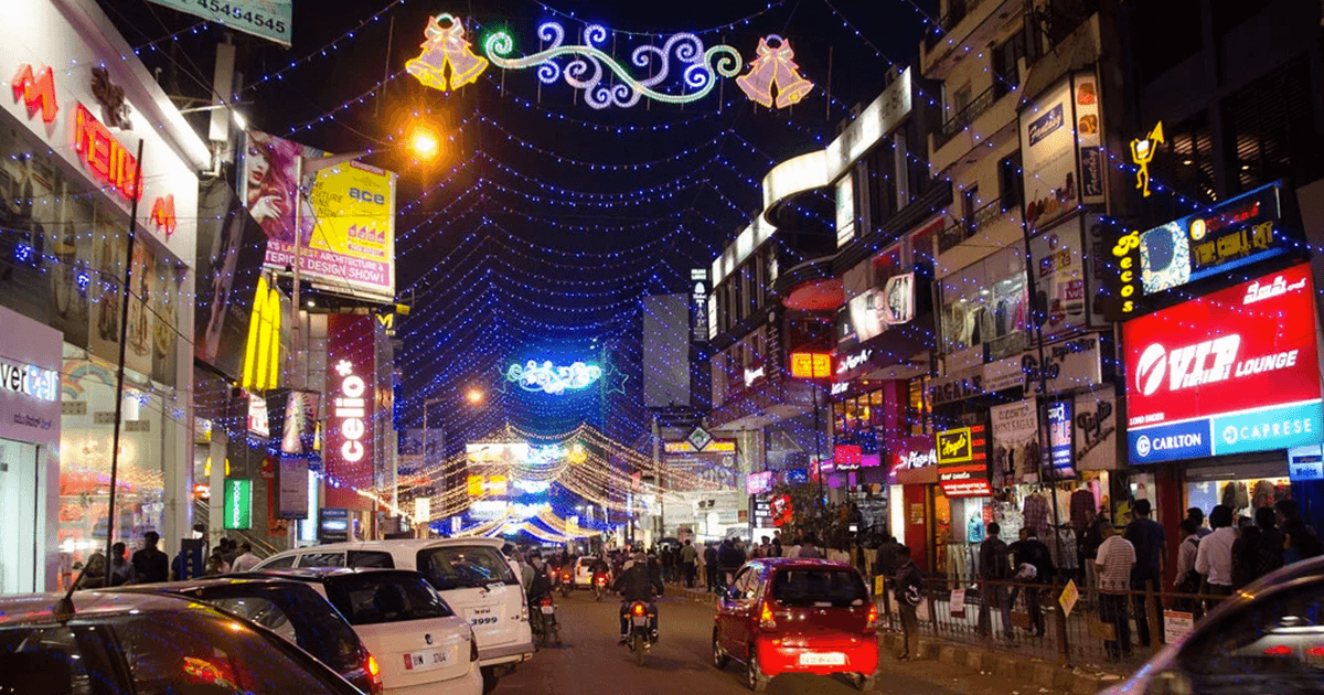Bengaluru’s MG Road Ranks 1st In Top-30 High Streets In India, Delhi’s South Ex Ranks 4th