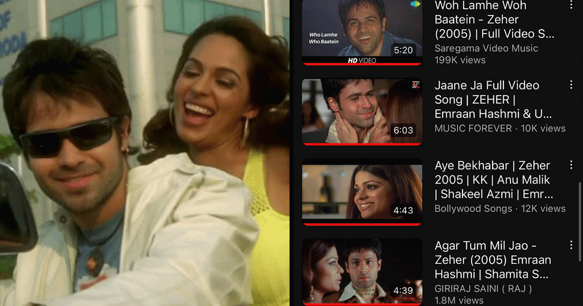 I Revisited Old Emraan Hashmi Songs & Realised That Era Is More Addictive Than My Booze