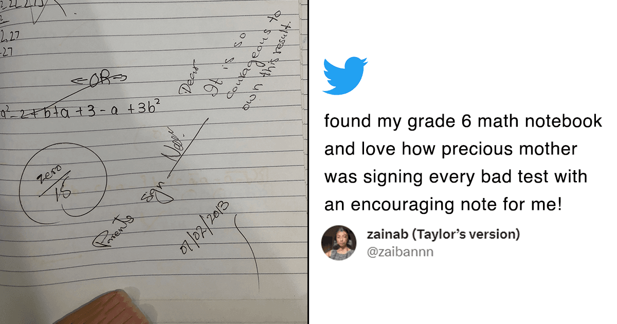 Mother’s Encouraging Comments On Daughter’s Failed Tests Is A Lesson On Parenting For All