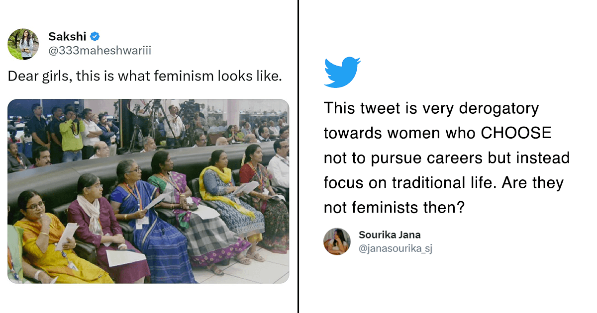 ISRO Women Scientists Have Reached The Moon, Why Are People Obsessing Over Their Clothes?