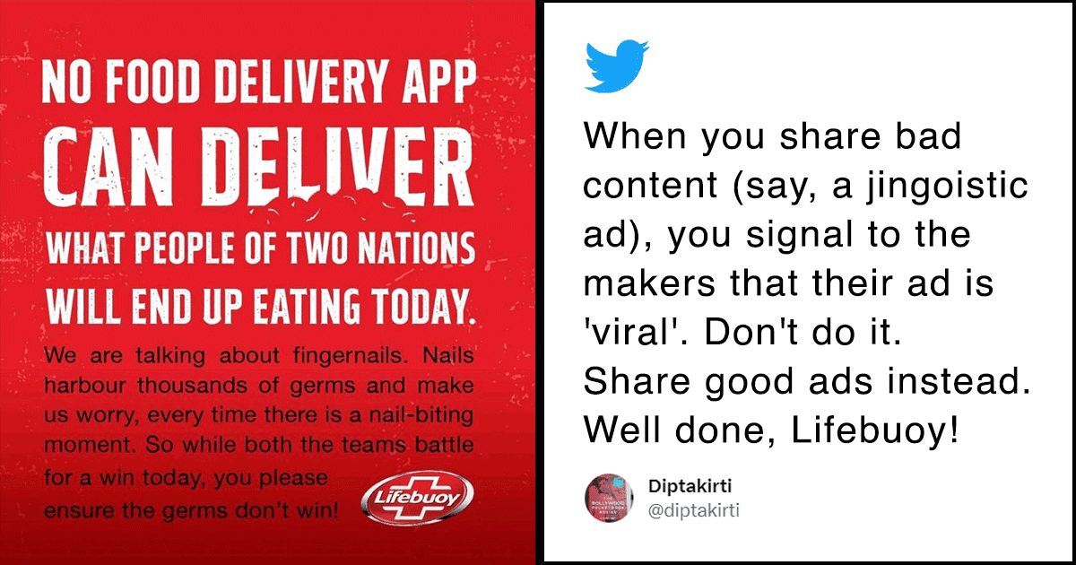 Ind vs Pak: 5 Ads That Celebrated The Occasion Tastefully Without Bringing Our Opponents Down