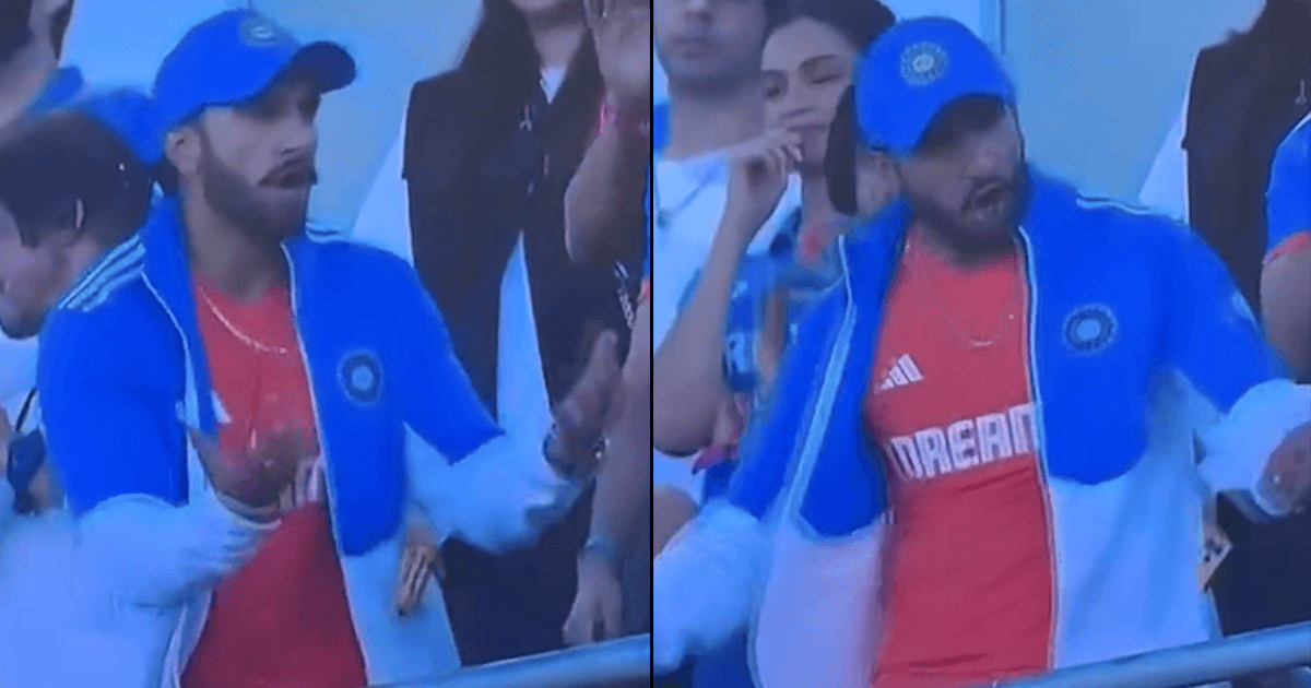 Ranveer Singh Made Up For The Collective Lack Of Enthusiasm Of The Ahmedabad Crowd & For That We’re Glad