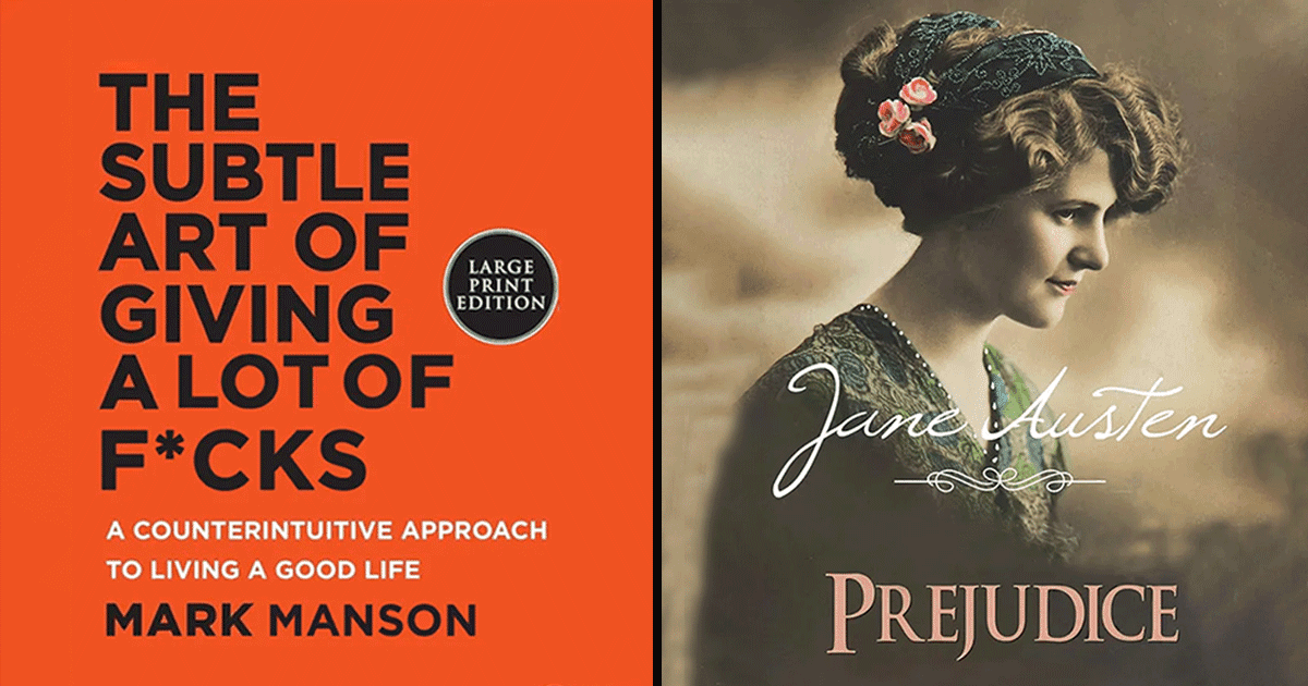 We Changed The Name Of 10 Famous Books & They Now All Scream A Reality Check