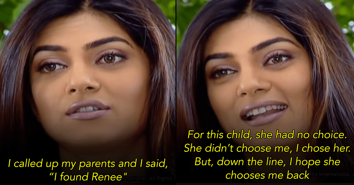In This Old Interview, Sushmita Sen Shares The Moving Story Of Adopting Her Daughter & We’re Crying