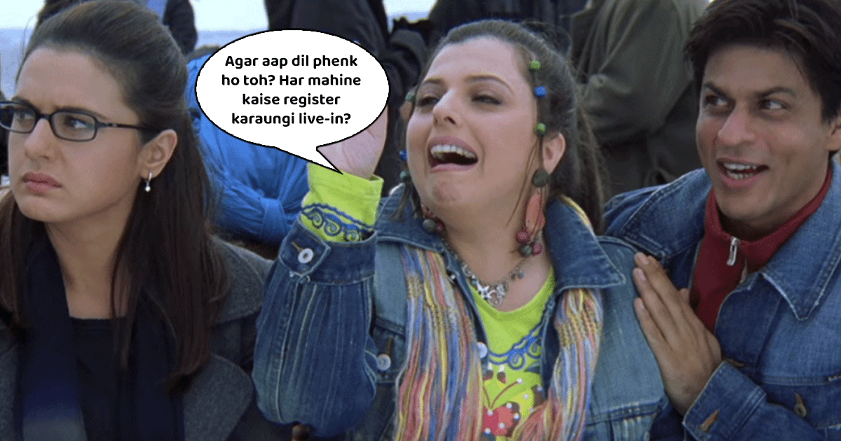 I Totally Support Registering For Live-In But Mere Ko Kuch Technical Issues Hain