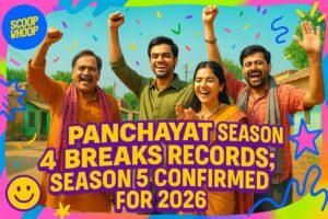Panchayat season 4 achieves record-breaking success; season 5 officially confirmed for 2026