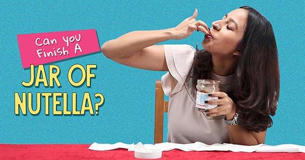 Can You Finish A Jar Of Nutella