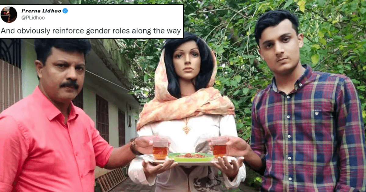 A 17 YO Made A ‘Woman’ Robot To Do Household Chores, But Twitter Thinks It’s Sexist In Nature