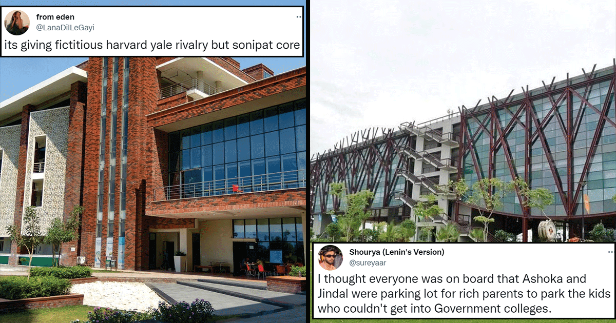 Ashoka & Jindal Students Are Fighting On Twitter & Desis Are Like ‘You’re All From Sonipat’