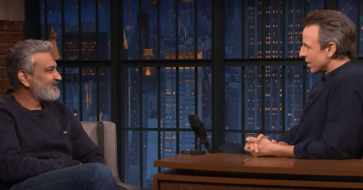 SS Rajamouli Tells Seth Meyers That He Thought Only NRIs’ Friends Would Watch ‘RRR’ In The West