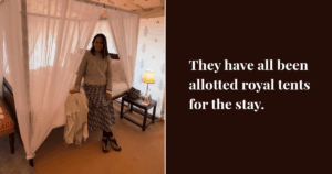 All The Arrangements Done For The Guests By Ambani Family. Hum Shaadiyon Mein Gadde Pe Sote Hain