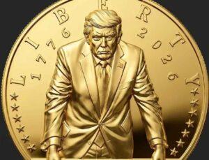Trump’s Face on a US Coin? 24-Karat Gold Design Raises Legal Questions and ‘Julius Caesar’ Comparisons